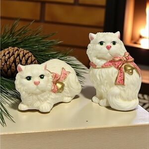 Vintage Cat Salt & Pepper Shakers